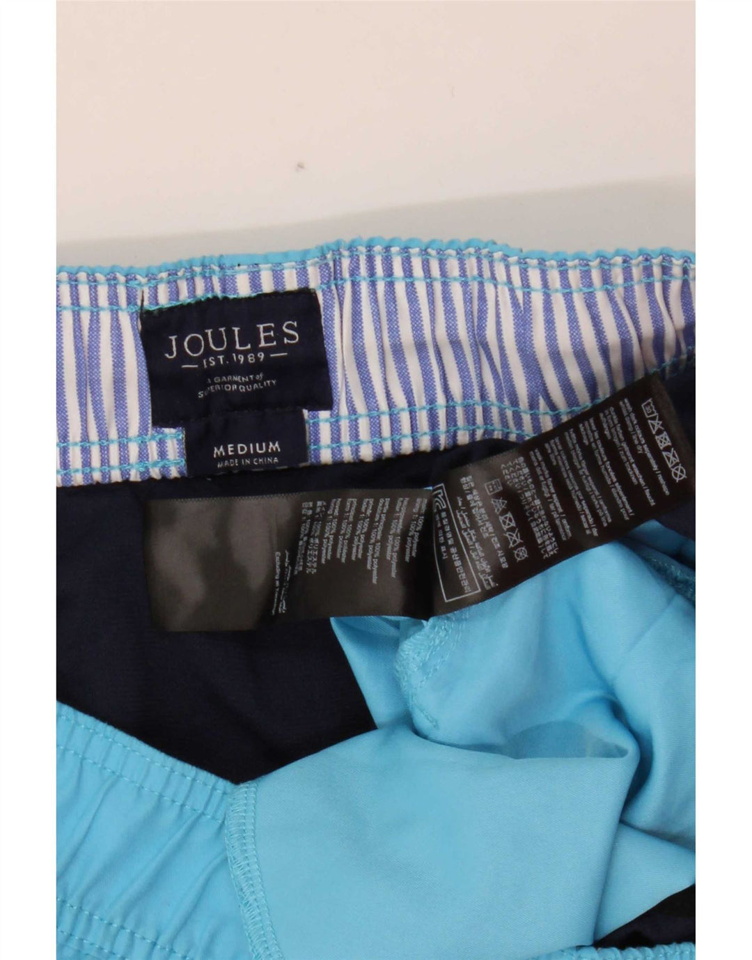 Bañador Joules Hombre Azul Medio Poliéster