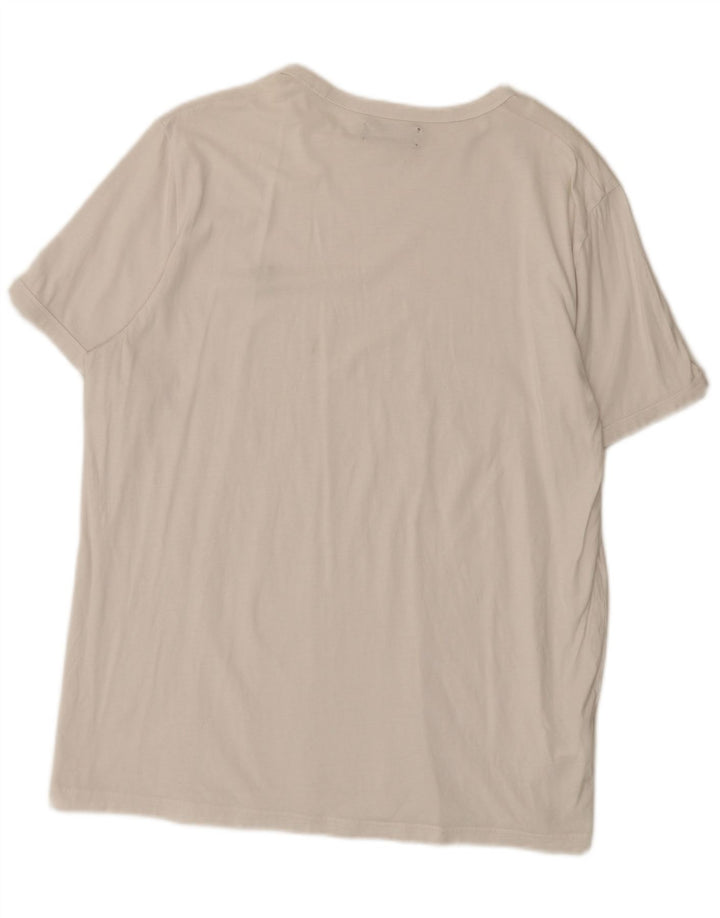 Fred Perry Camiseta Hombre Top XL Blanco Algodón