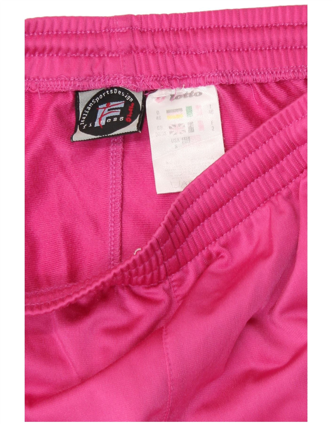 Lotto Pantalón Chándal Hombre UK 36/38 Small Rosa Poliéster