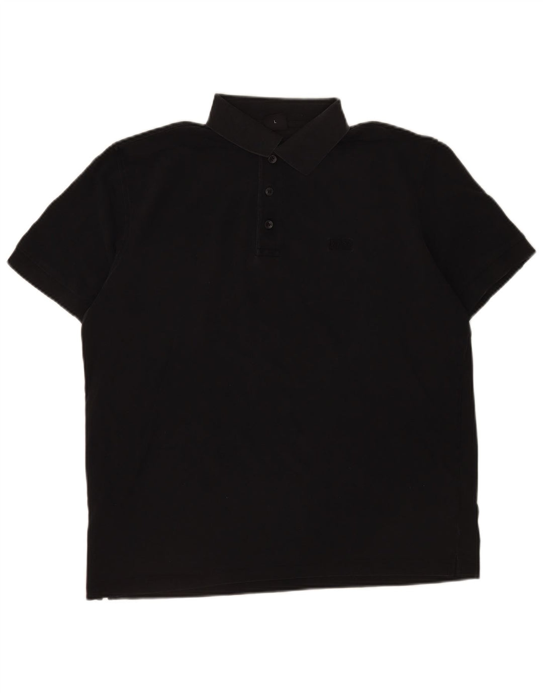 Polo Hugo Boss Hombre Grande Algodón Negro