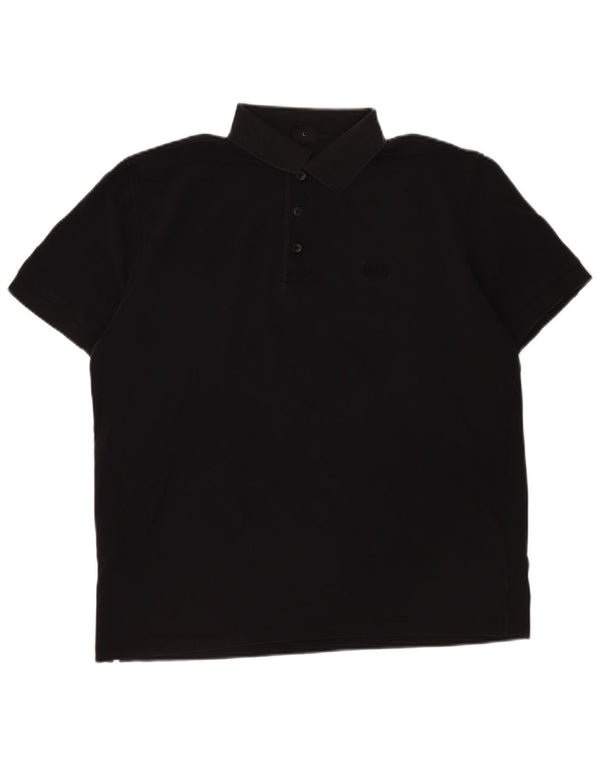 Polo Hugo Boss Hombre Grande Algodón Negro