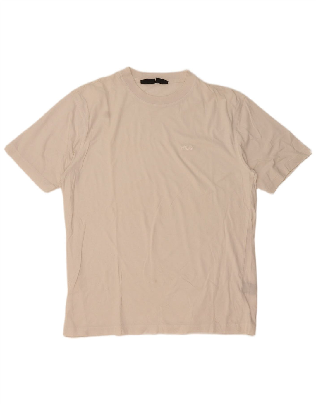 Fila Camiseta Hombre Top XL Algodón Blanco