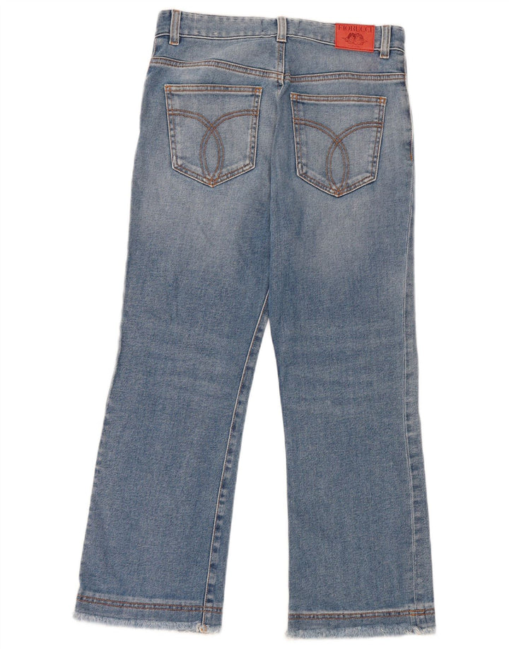 Vaqueros Fiorucci Mujer Crop Bootcut W27 L24 Algodón Azul