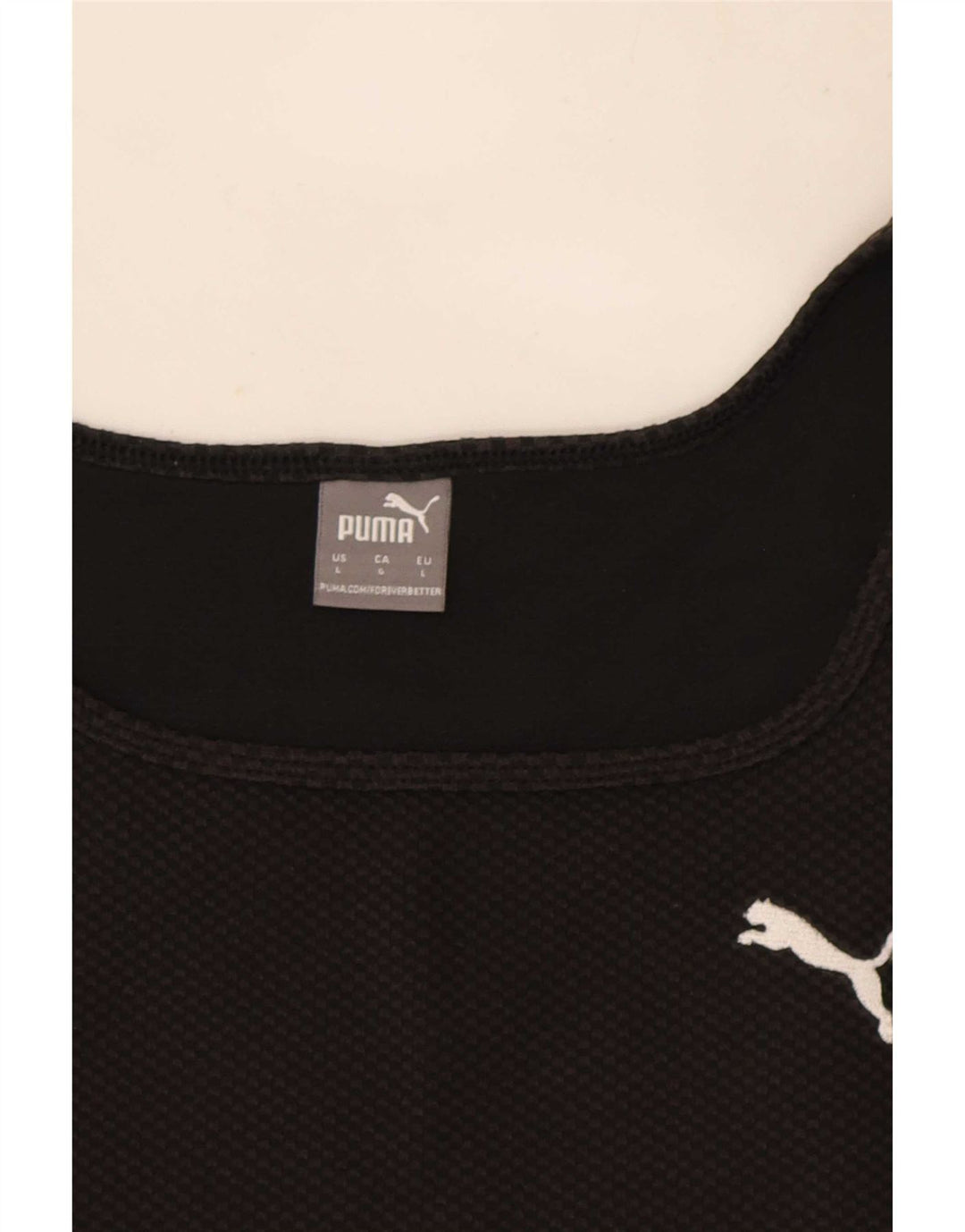 Puma - Camiseta corta para mujer (talla 40), color negro