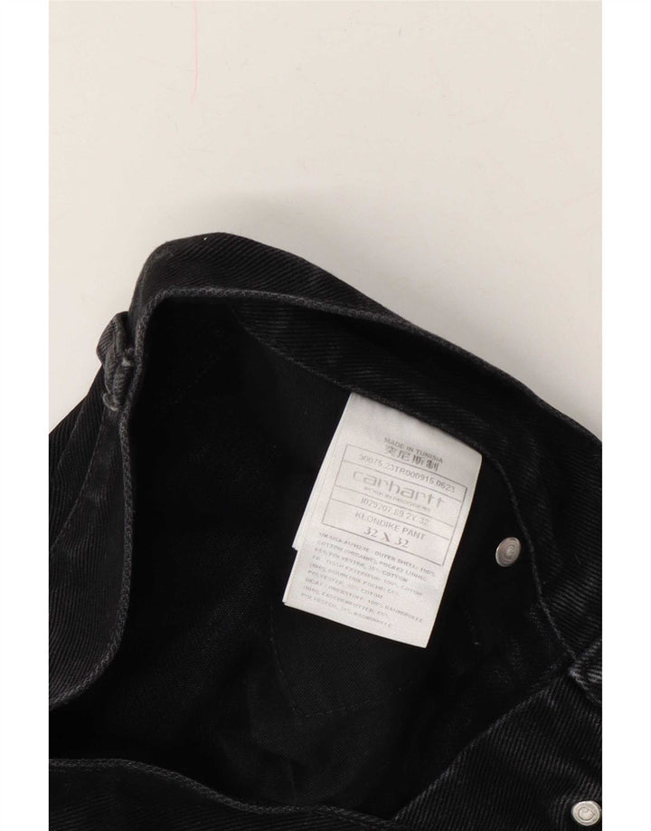 Carhartt Vaqueros rectos para hombre W32 L32 Algodón gris