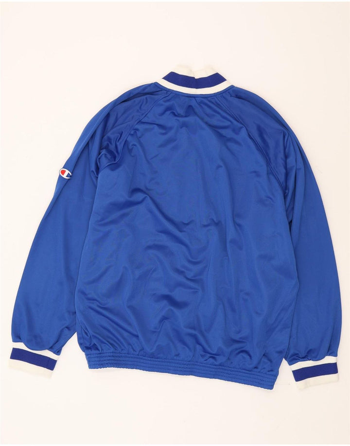 Champion Chaqueta de chándal holgada para hombre XL Poliéster azul