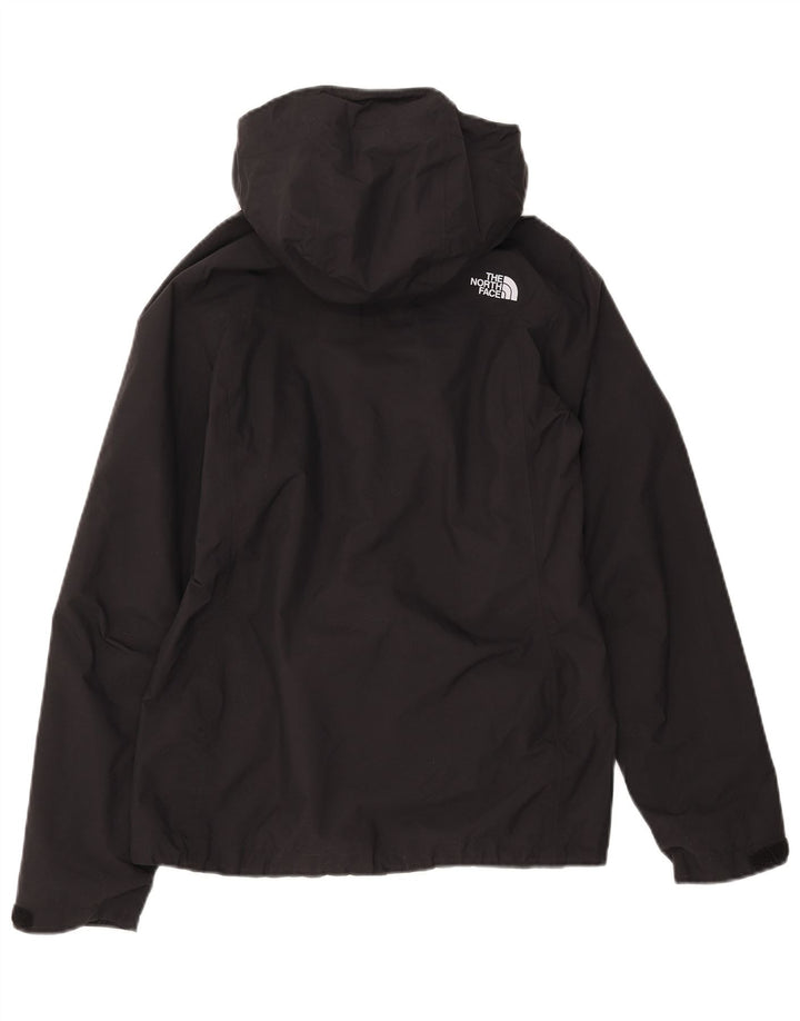 The North Face Chaqueta cortavientos con capucha para mujer UK 10 Small Black Nylon
