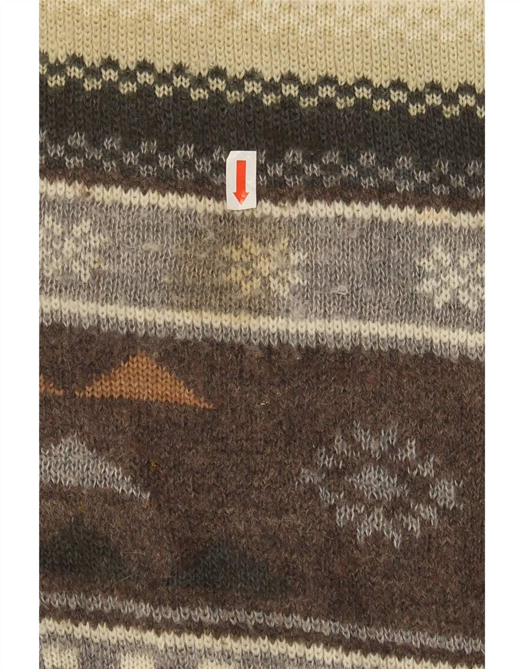 Marks & Spencer St. Michael - Jersey de cuello redondo para hombre, talla pequeña, color marrón