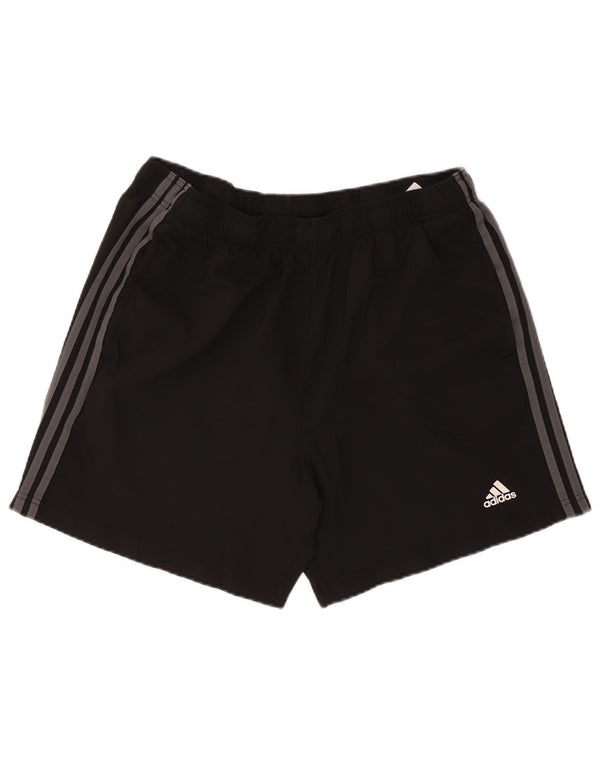 Adidas Pantalones cortos deportivos para hombre XL Negro Poliéster