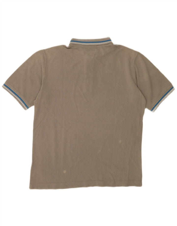 Polo Kappa Hombre Gris Medio