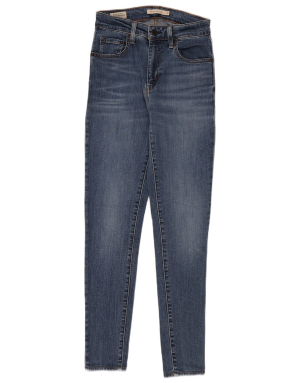 LEVI'S Vaqueros pitillo de talle alto 721 para mujer W26 L32 Algodón azul