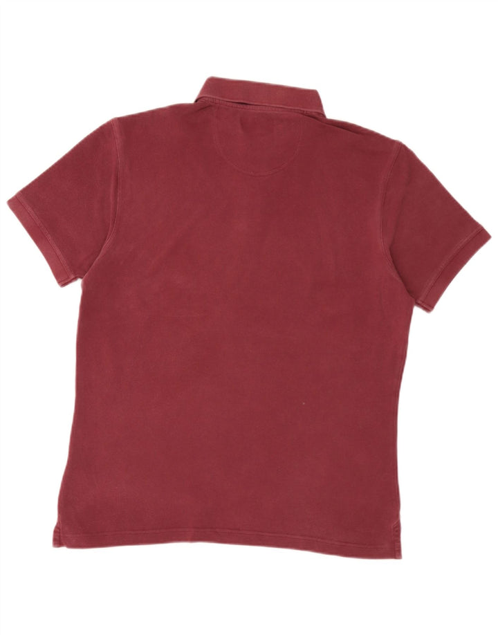 Polo Barbour Hombre Burdeos Medio