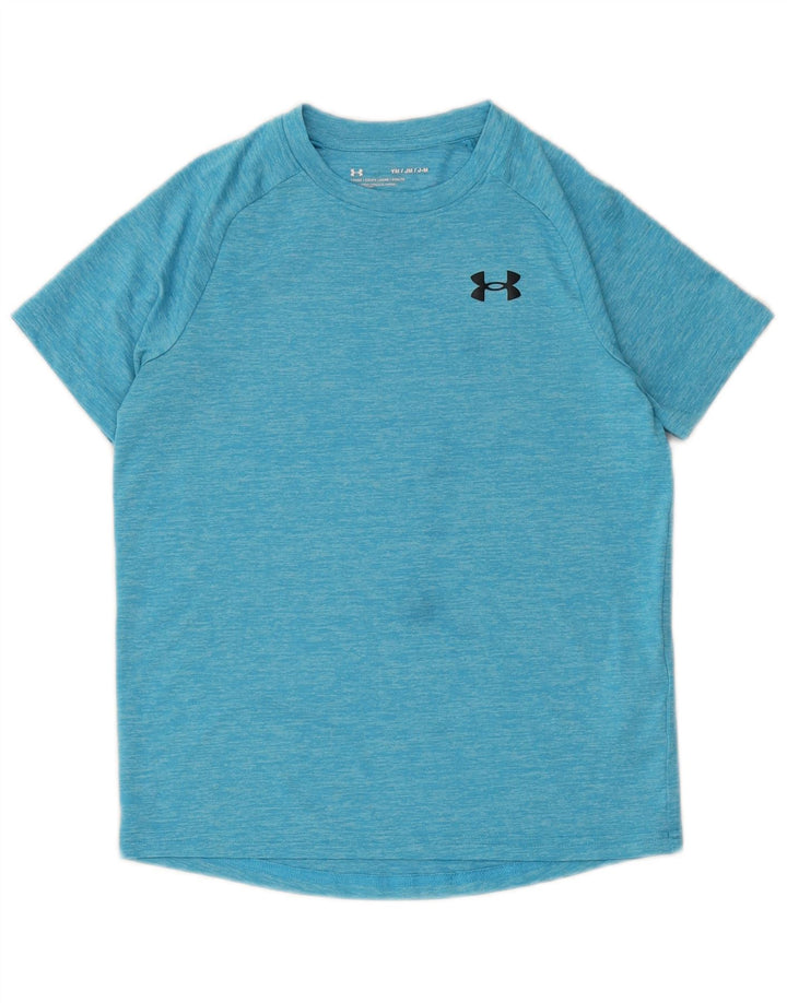 Under Armour Camiseta para niño Top 9-10 años Poliéster moteado azul medio