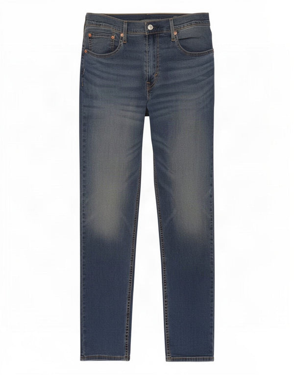 Levi's Hombre 512 Slim Tapered Jeans W33 L34 Algodón Azul