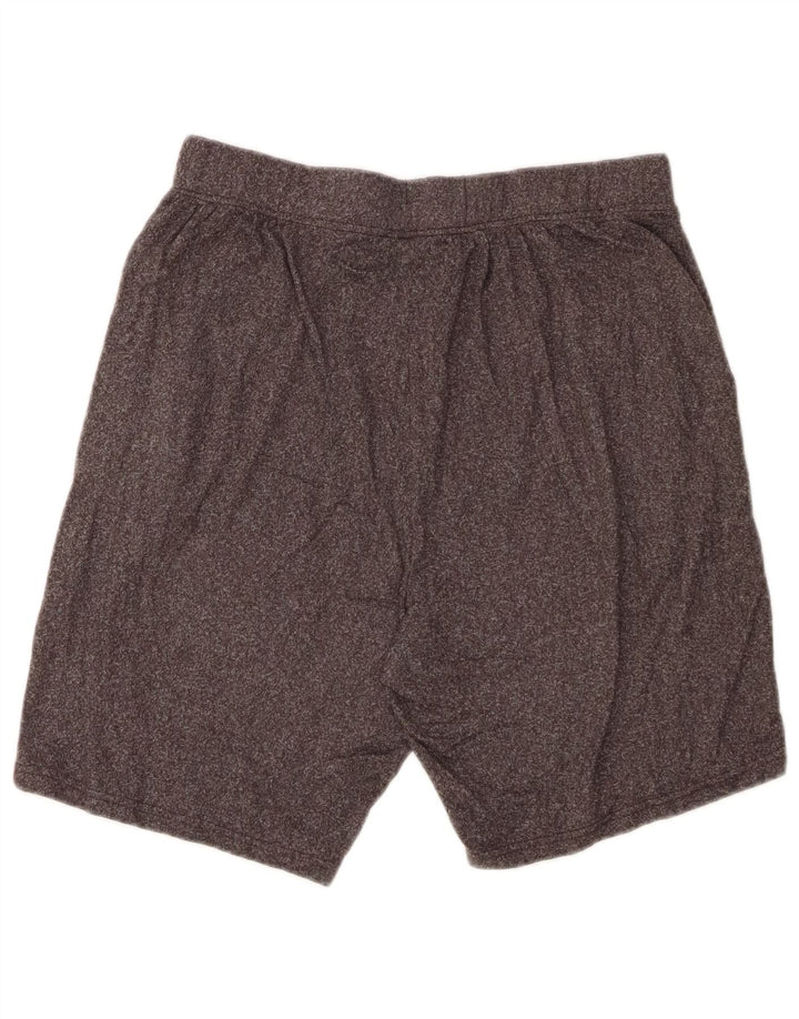 CALVIN KLEIN Shorts deportivos gráficos para hombre Poliéster moteado gris medio