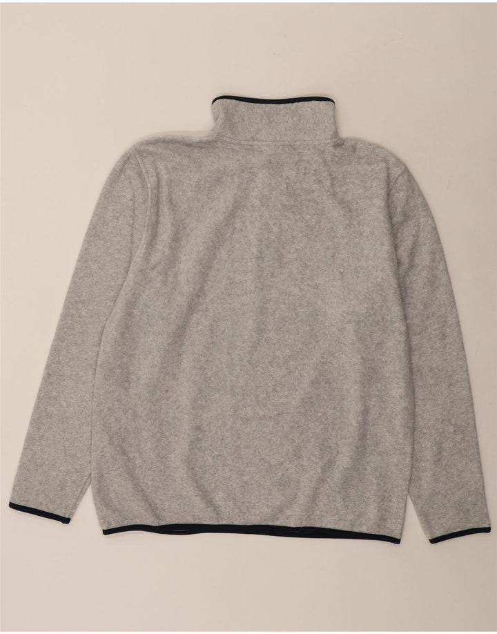 Asics Hombre Zip Neck Fleece Jumper XL Gris Poliéster