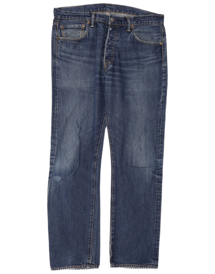 Levi's Hombre 501 Vaqueros Rectos W34 L32 Azul