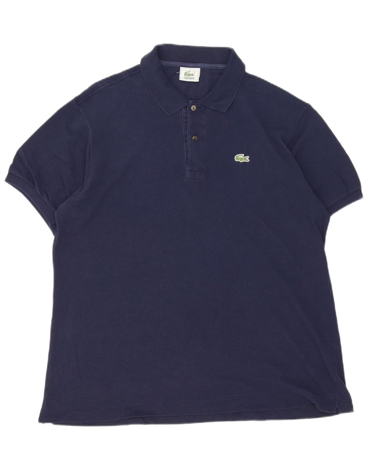 Polo Lacoste para hombre talla 5 grande algodón azul marino