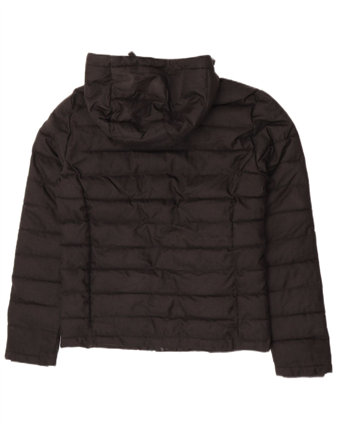 Superdry Chaqueta Acolchada Con Capucha Para Hombre UK 38 Medium Negro Poliéster