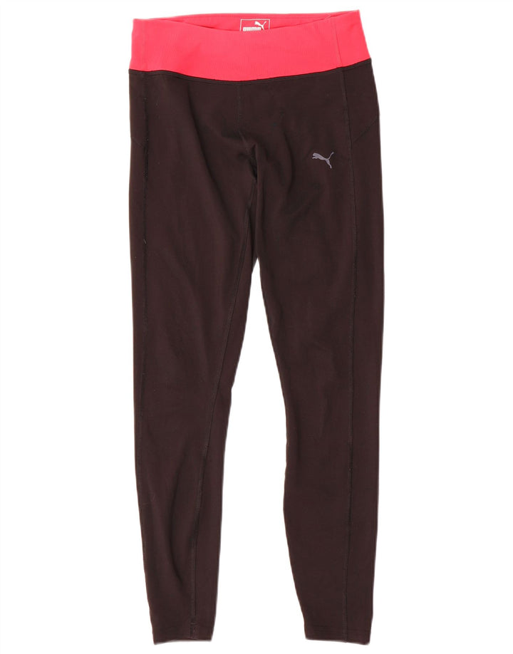 Leggings Puma para mujer UK 8 Small Black Colourblock