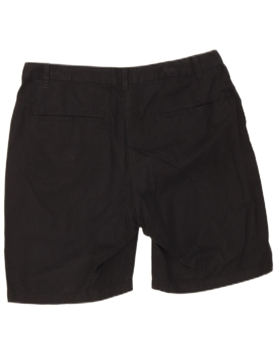 Marks & Spencer Pantalones cortos chinos para mujer UK 12 Medium W30 Algodón negro