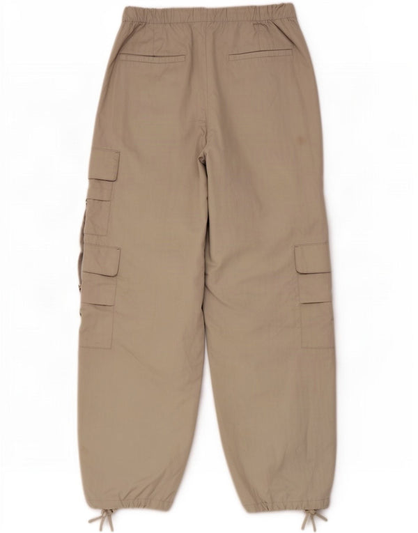 Pantalón Zara Mujer Joggers Cargo XS W24 L29 Gris Poliéster