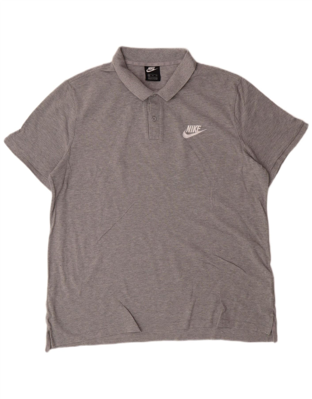 Polo NIKE para hombre 2XL Algodón gris