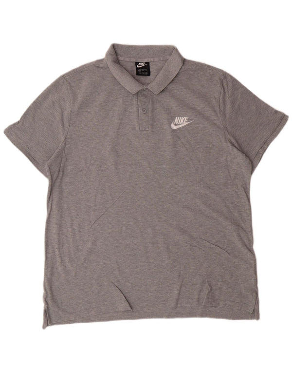 Polo NIKE para hombre 2XL Algodón gris