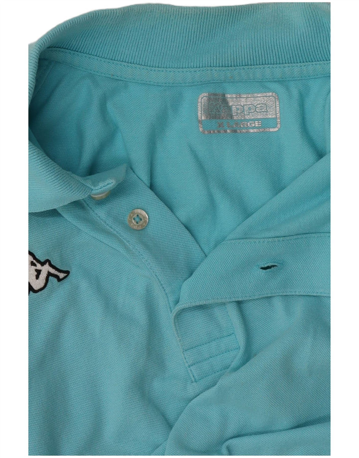 Kappa Polo Hombre XL Turquesa