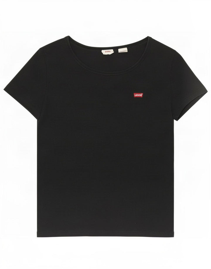 Levi's Camiseta para mujer Top UK 8 Small Black