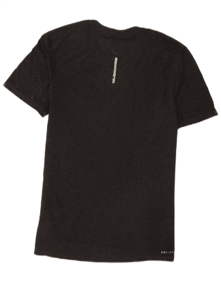 Camiseta Nike Dri Fit para hombre Top poliéster gris medio