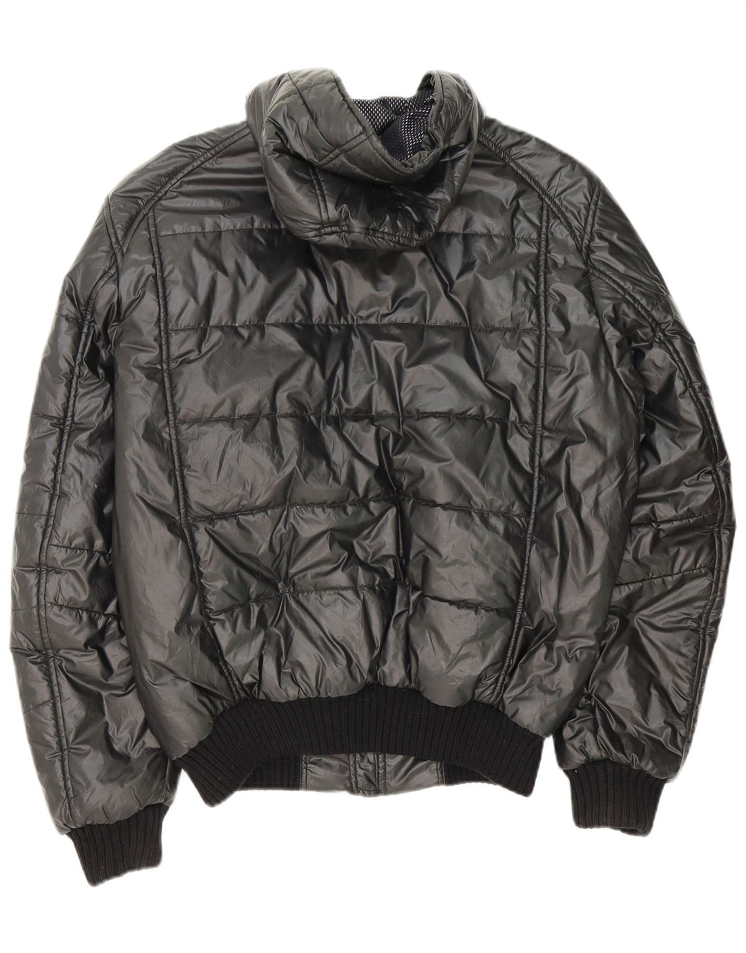 Refrigiwear Chaqueta acolchada con capucha Sixty para hombre UK 42 XL Poliéster gris