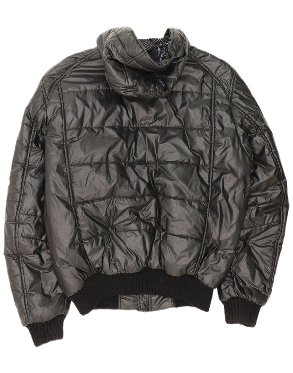 Refrigiwear Chaqueta acolchada con capucha Sixty para hombre UK 42 XL Poliéster gris