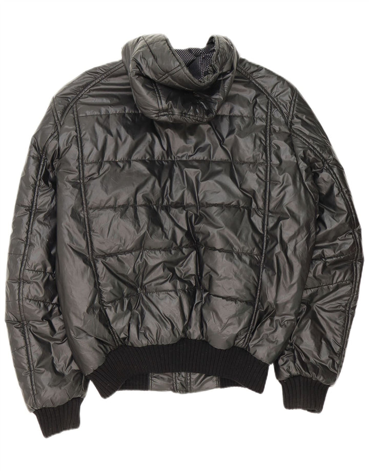 Refrigiwear Chaqueta acolchada con capucha Sixty para hombre UK 42 XL Poliéster gris