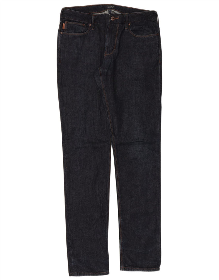 Jeans Armani Mujer Slim W31 L34 Azul Marino Algodón