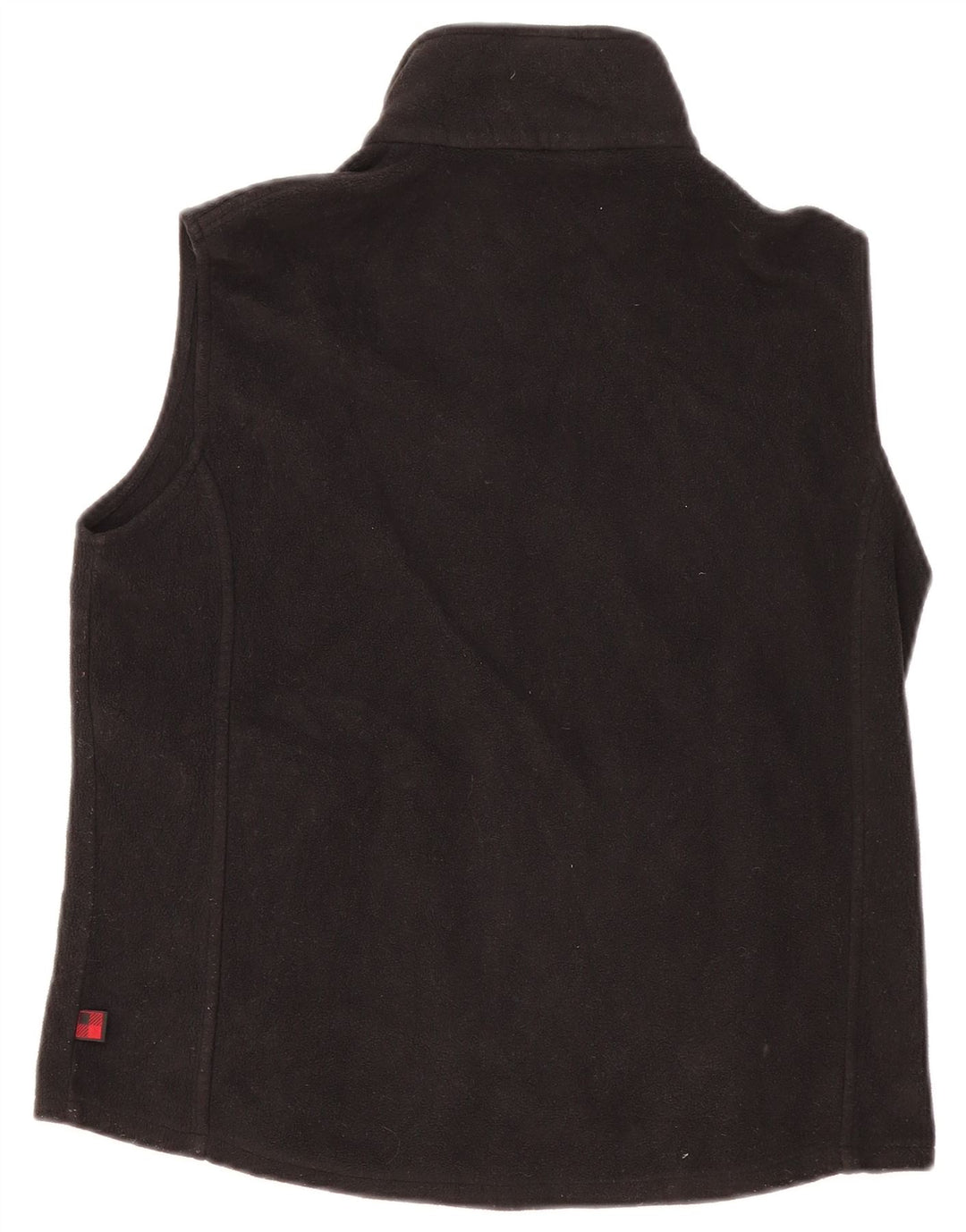 Woolrich Chaleco polar para mujer UK 44 Mediano Negro