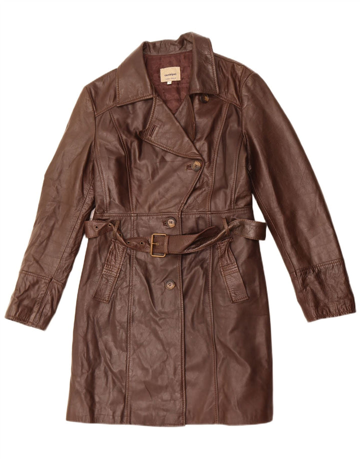 Abrigo de piel para mujer Conbipel IT 48 XL Cuero marrón