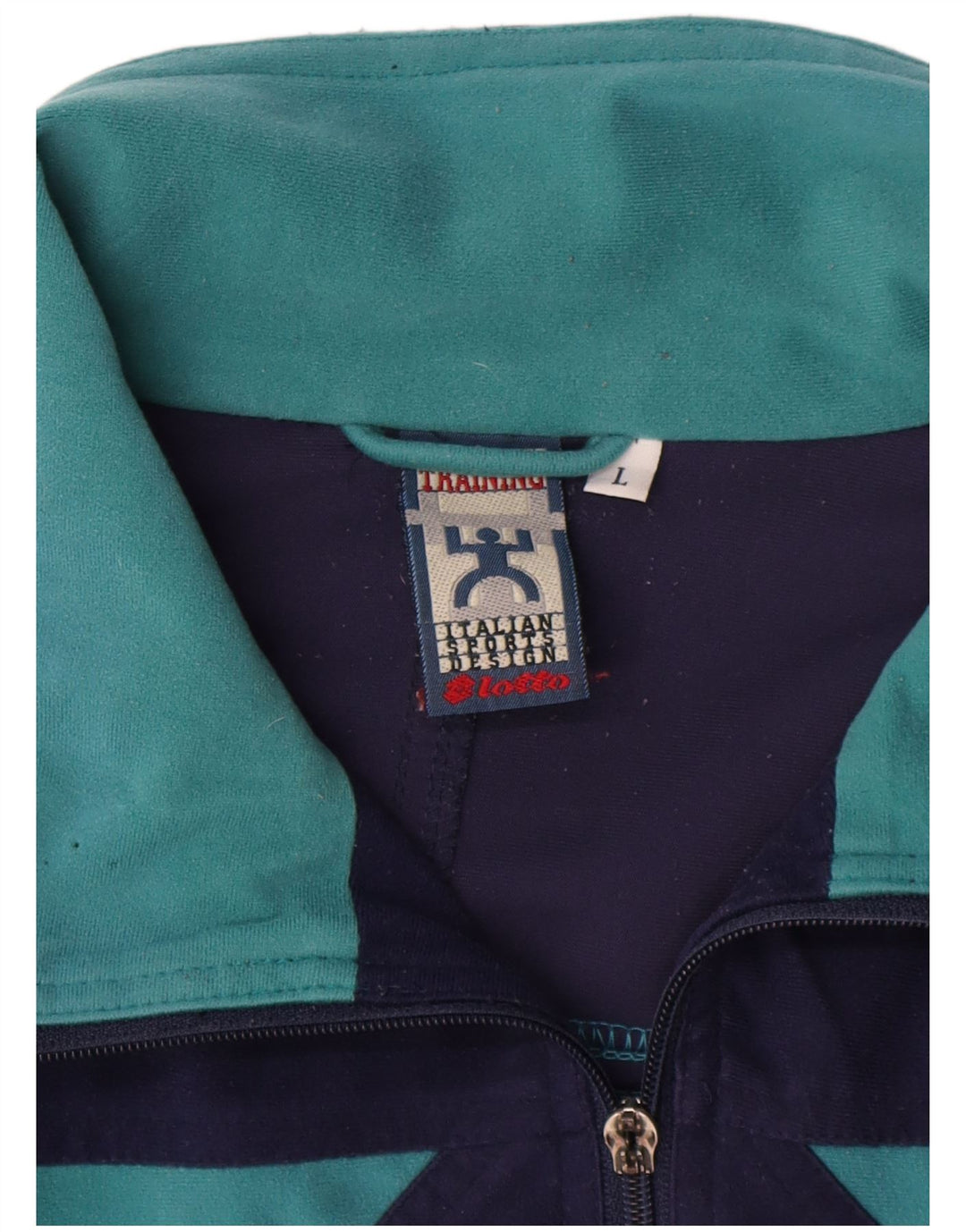 Lotto Mens Graphic Chándal Top Chaqueta Grande Azul Marino Colorblock