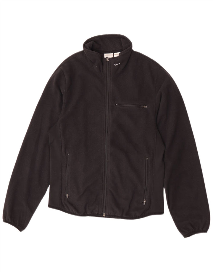 Nike Chaqueta polar para mujer US 8/10 Mediana Negro Poliéster