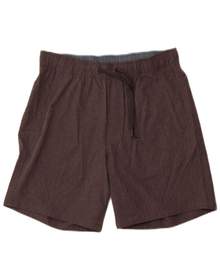 EDDIE BAUER Pantalones cortos deportivos para hombre Poliéster gris medio