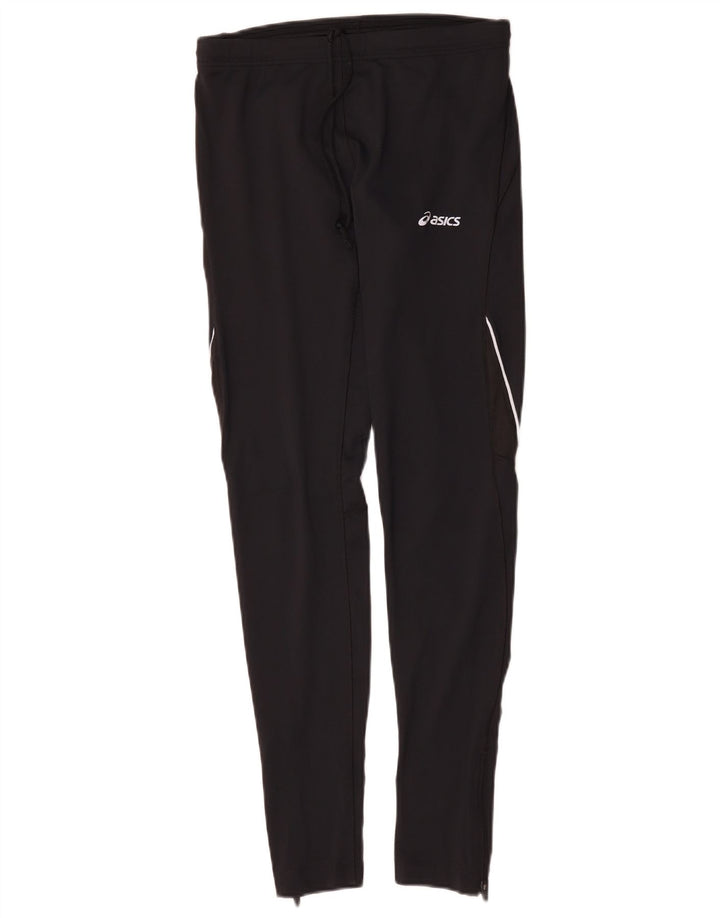 Asics Pantalones de chándal para mujer UK 44 Grande Poliéster negro