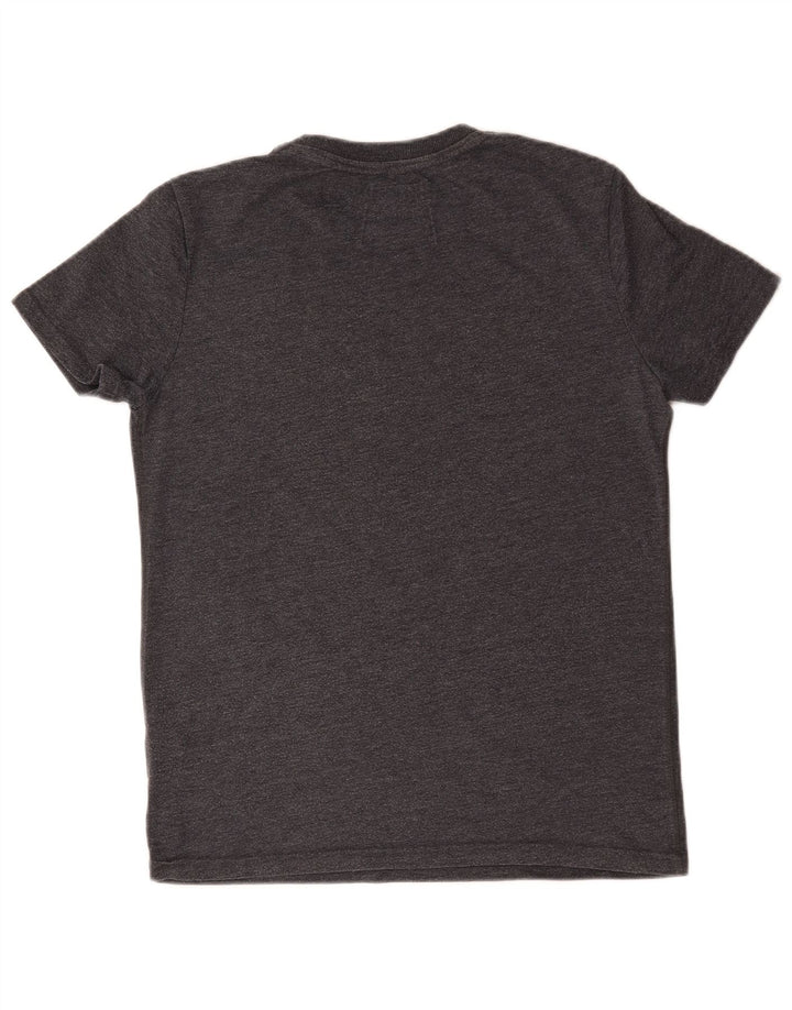Superdry Camiseta Gráfica De Algodón Gris Medio Para Hombre