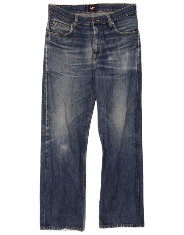 Lee Mens Ranger Bootcut Jeans W34 L30 Algodón Azul