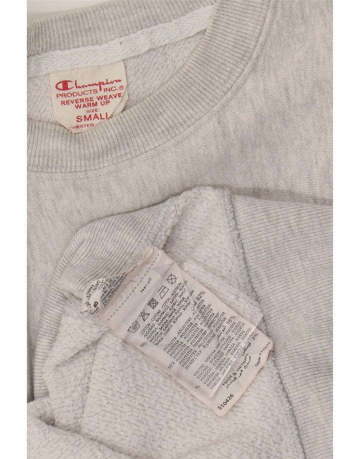 Champion Sudadera Para Hombre Jumper Small Gris Algodón