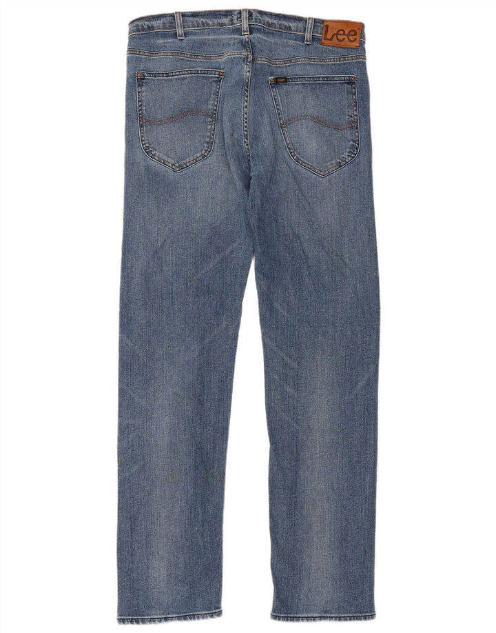 Vaqueros Lee Daren Slim para Hombre W36 L34 Algodón Azul