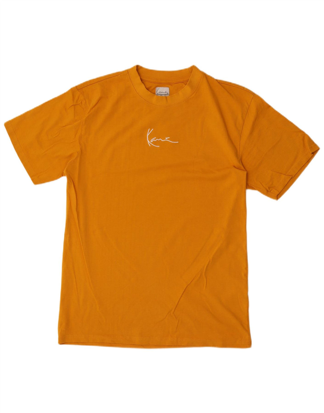 Karl Kani - Camiseta para hombre, color naranja medio, algodón