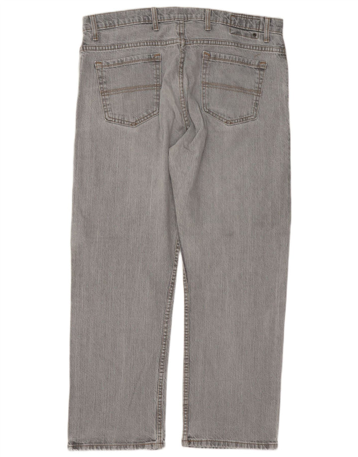 Marks & Spencer Vaqueros rectos azules Harbor para hombre W38 L29 Algodón gris