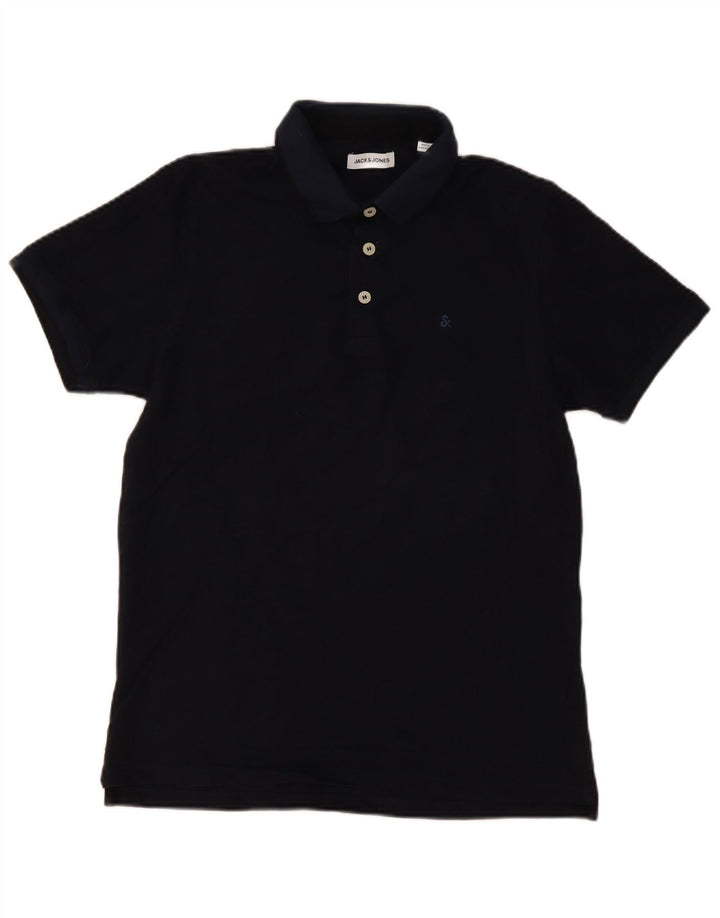 Polo Jack & Jones Hombre Algodón Azul Marino Medio