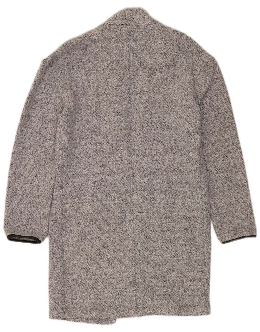 MARKS & SPENCER Abrigo abierto extragrande para mujer UK 6 XS Gris moteado