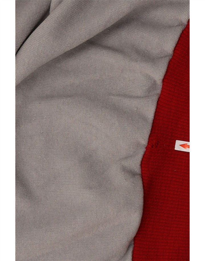 Vintage hombres sudadera jumper IT 54 XL gris colorblock
